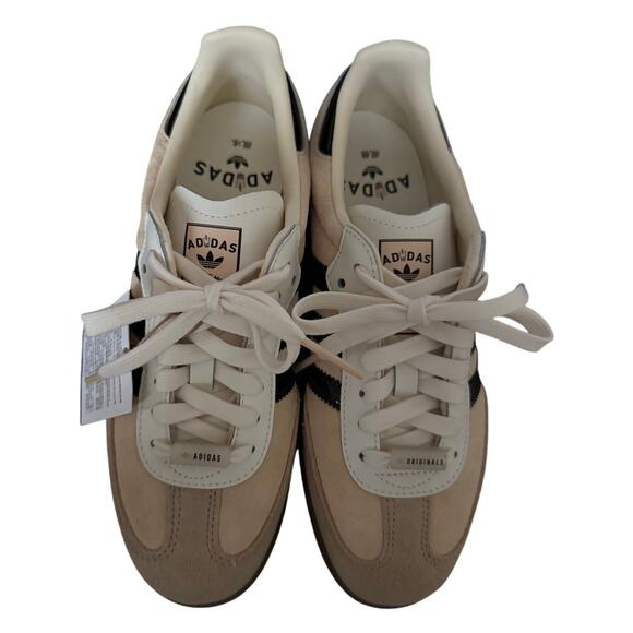 NWT Bubble Tea Taipei Boba Adidas Samba Taiwan Exclusive Beige/Black Sneaker-6.5